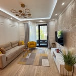 Rental of a bright 2-room apartment, 57 m², BW Aria, Belgrade Waterfront, Belgrade, Serbia